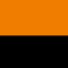 478 - Fluoreszierendes Orange-Schwarz