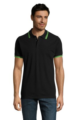 PASADENA MÄNNER - 931 - Schwarz-Zitronengelb / Schwarz