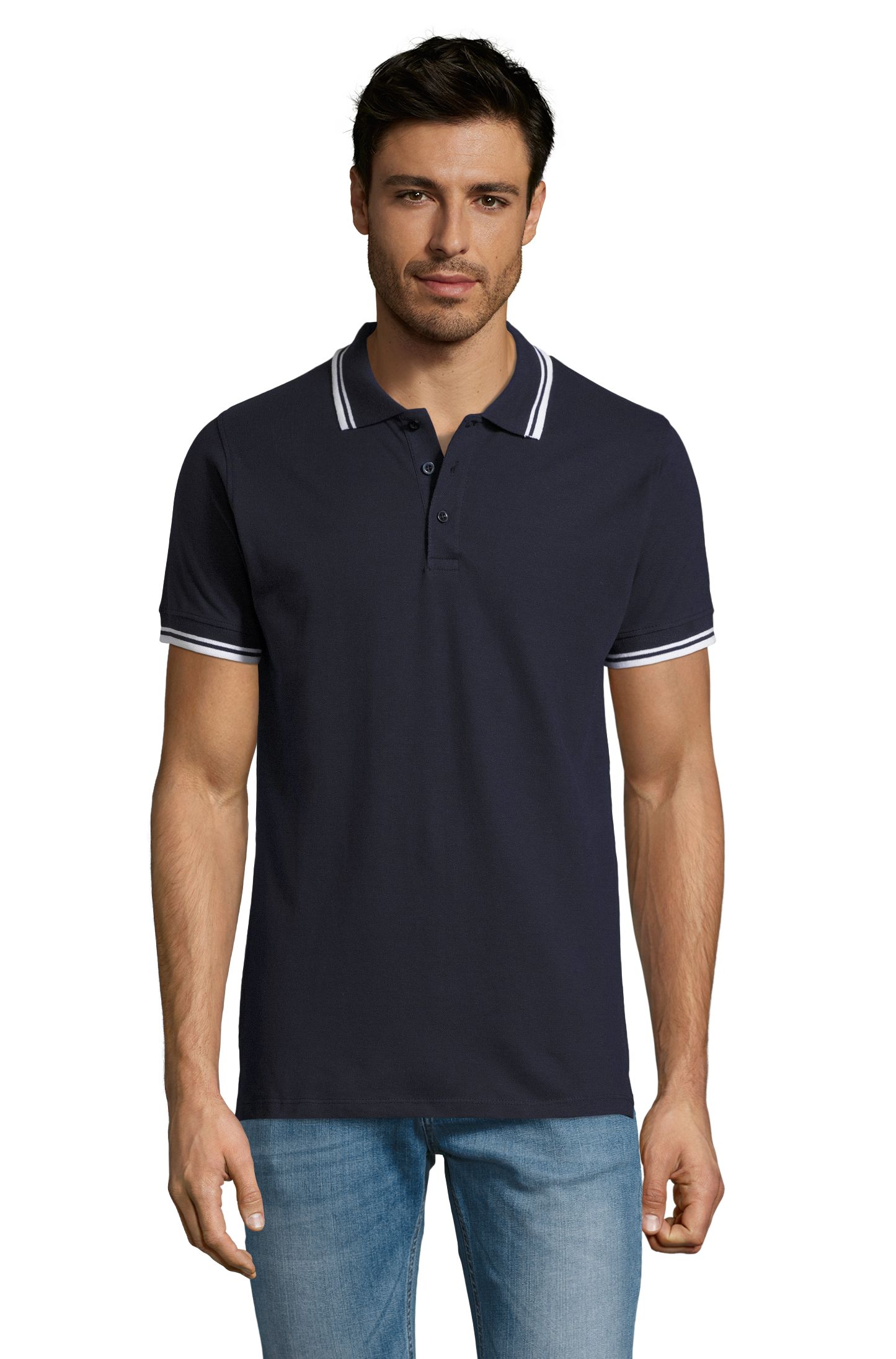 PASADENA MÄNNER - 912 - Ultramarinblau/Weiß