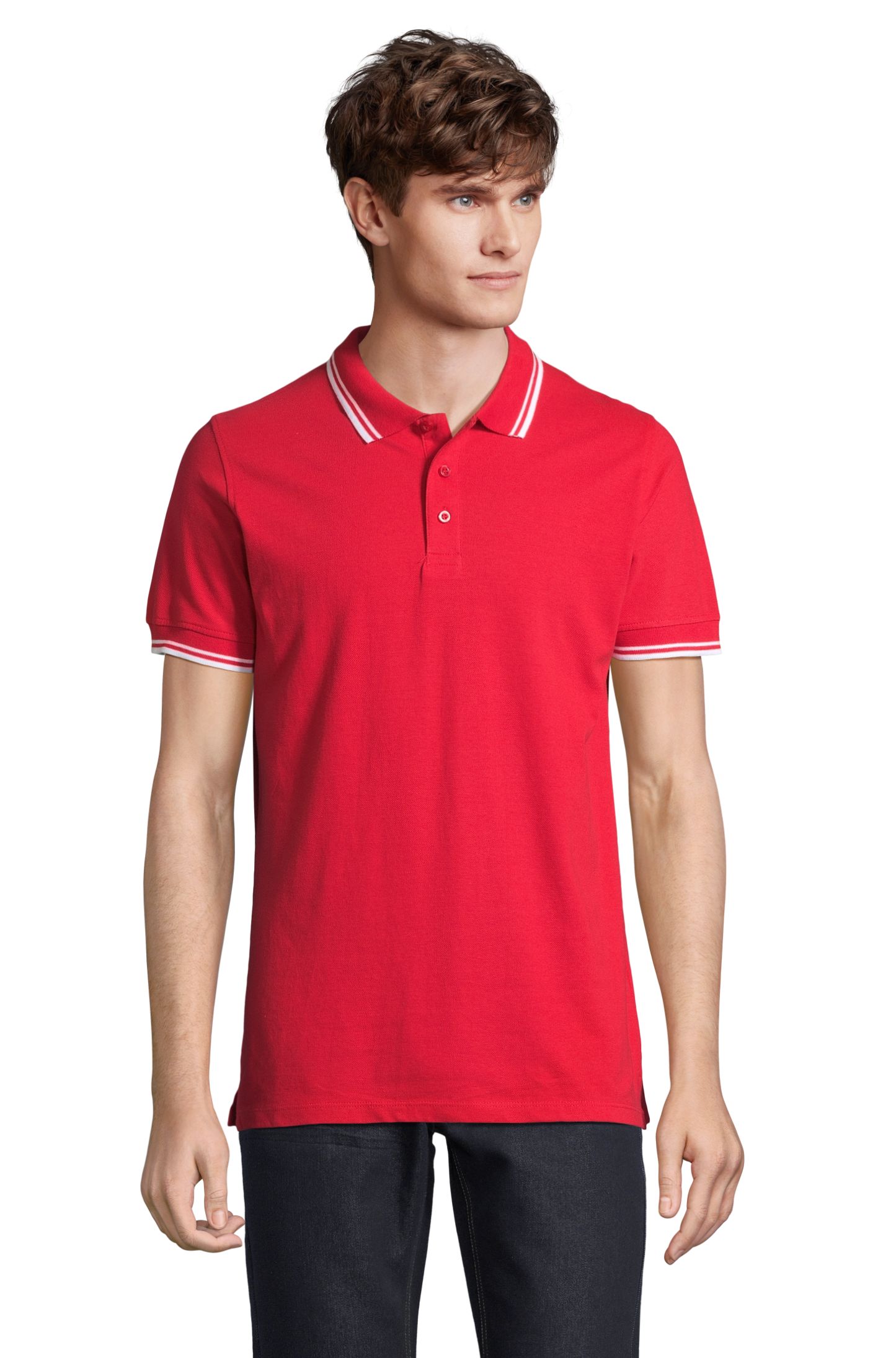 PASADENA MÄNNER - 908 - Rot / Weiß