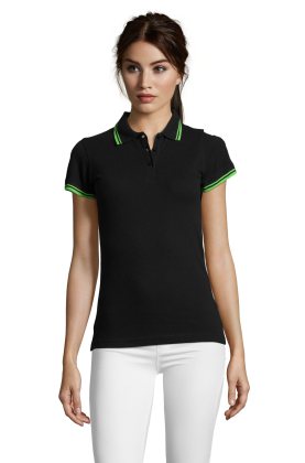 PASADENA FRAUEN - 931 - Schwarz-Zitronengelb / Schwarz