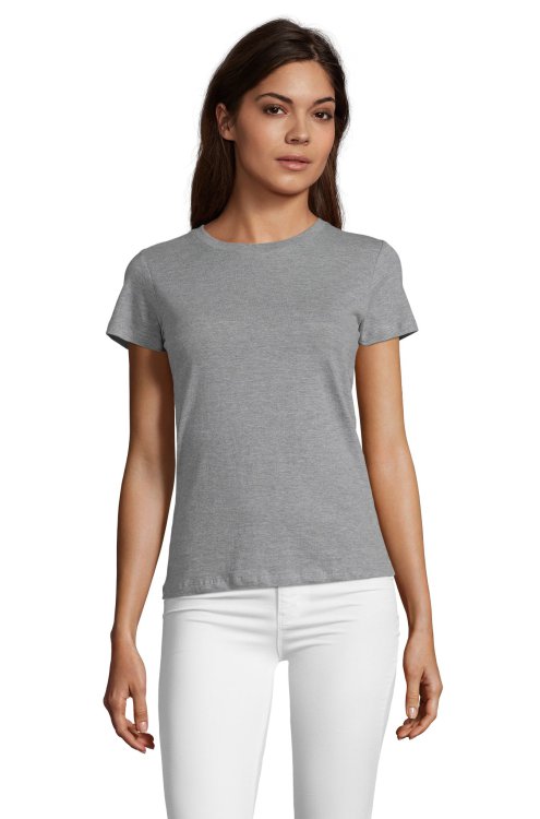 REGENT FIT DAMEN - 360 - Mittelgrau Melange