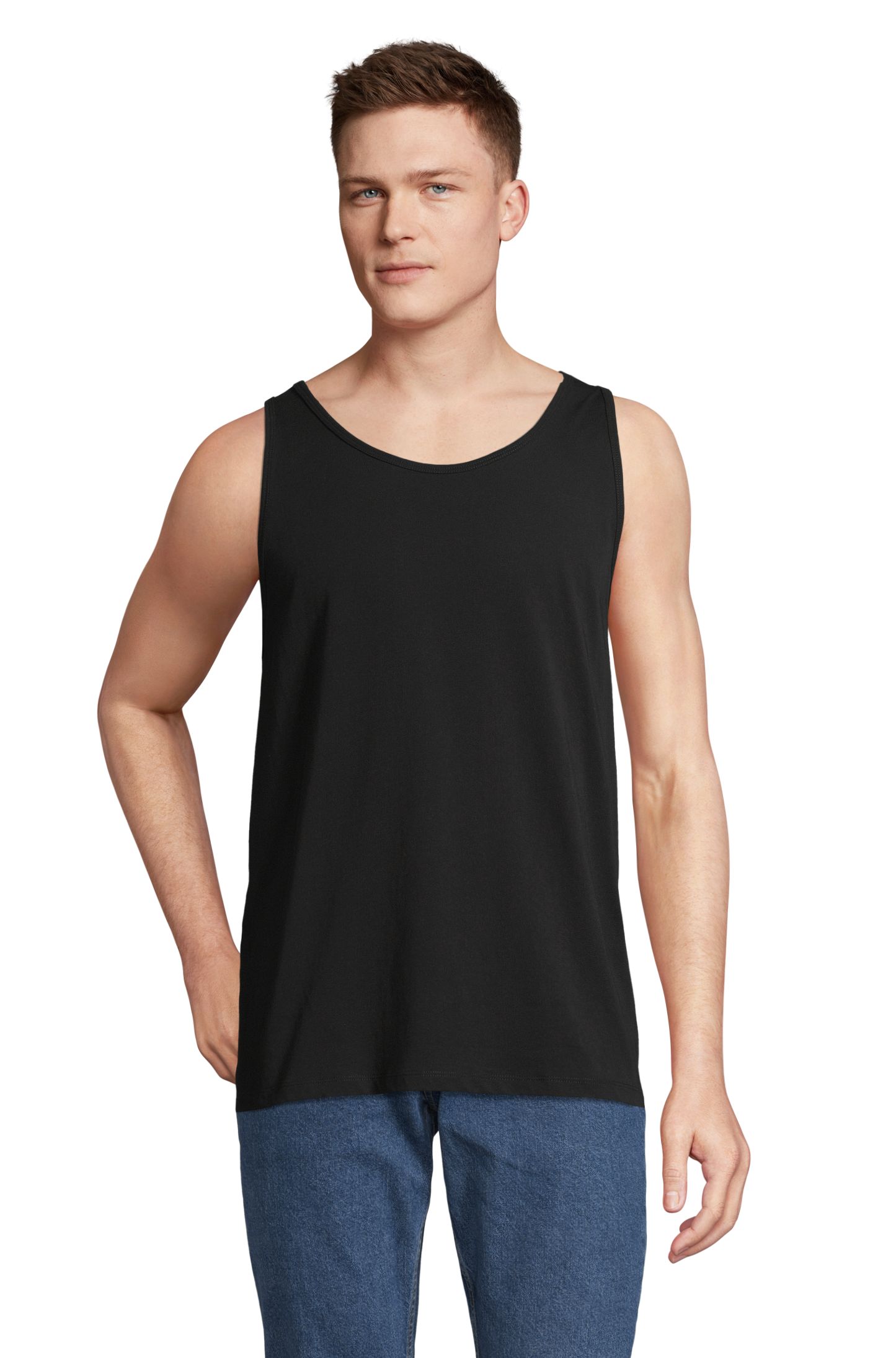 Unisex-Tanktop CRUSADER TT - 309 - Tiefschwarz
