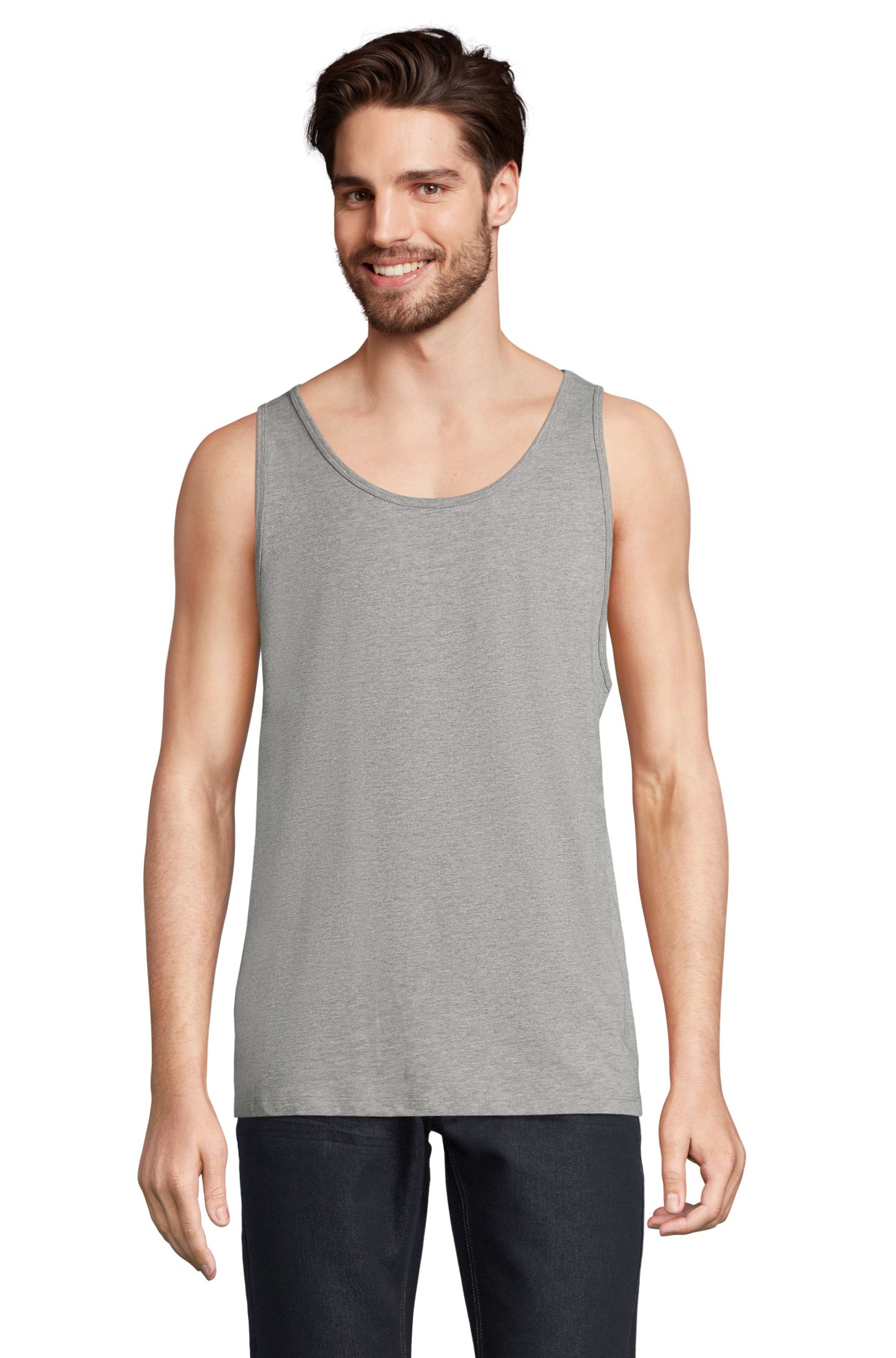 Unisex-Tanktop CRUSADER TT - 360 - MITTELGRAU MELANGE