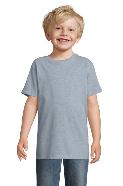 REGENT FIT KIDS - 258 - Hellblaue Melange