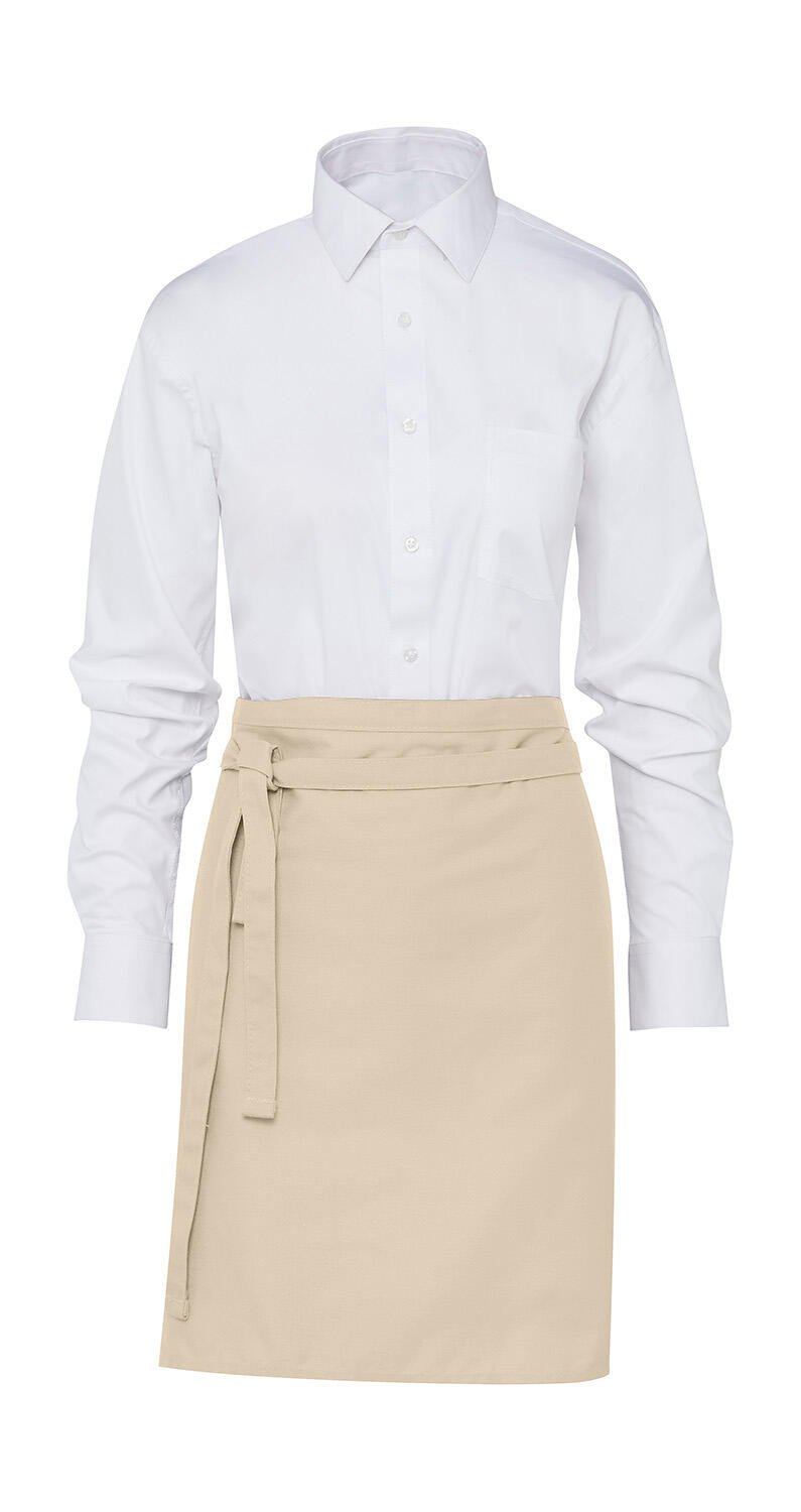 BRÜSSEL - Kurze Bistro-Schürze - Natürlich