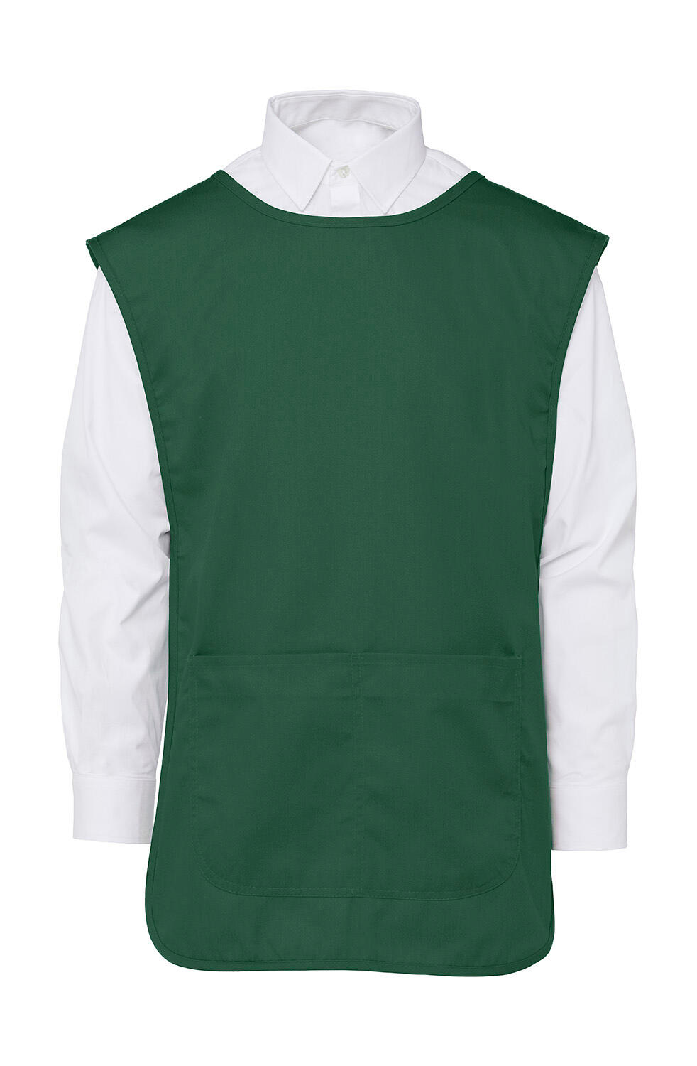 MADRID - Damen-Tunikaschürze - Flaschengrün