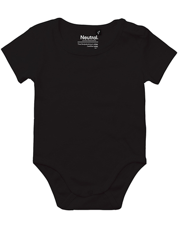 Baby-Kurzarmbody - Schwarz
