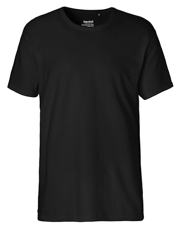 Interlock-T-Shirt für Herren - Schwarz