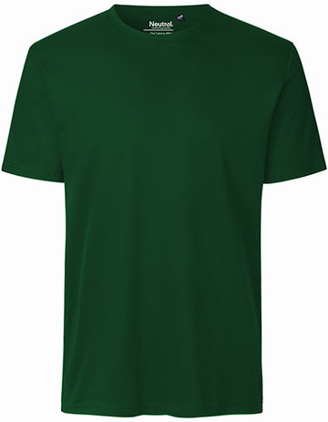 Interlock-T-Shirt für Herren - Flaschengrün