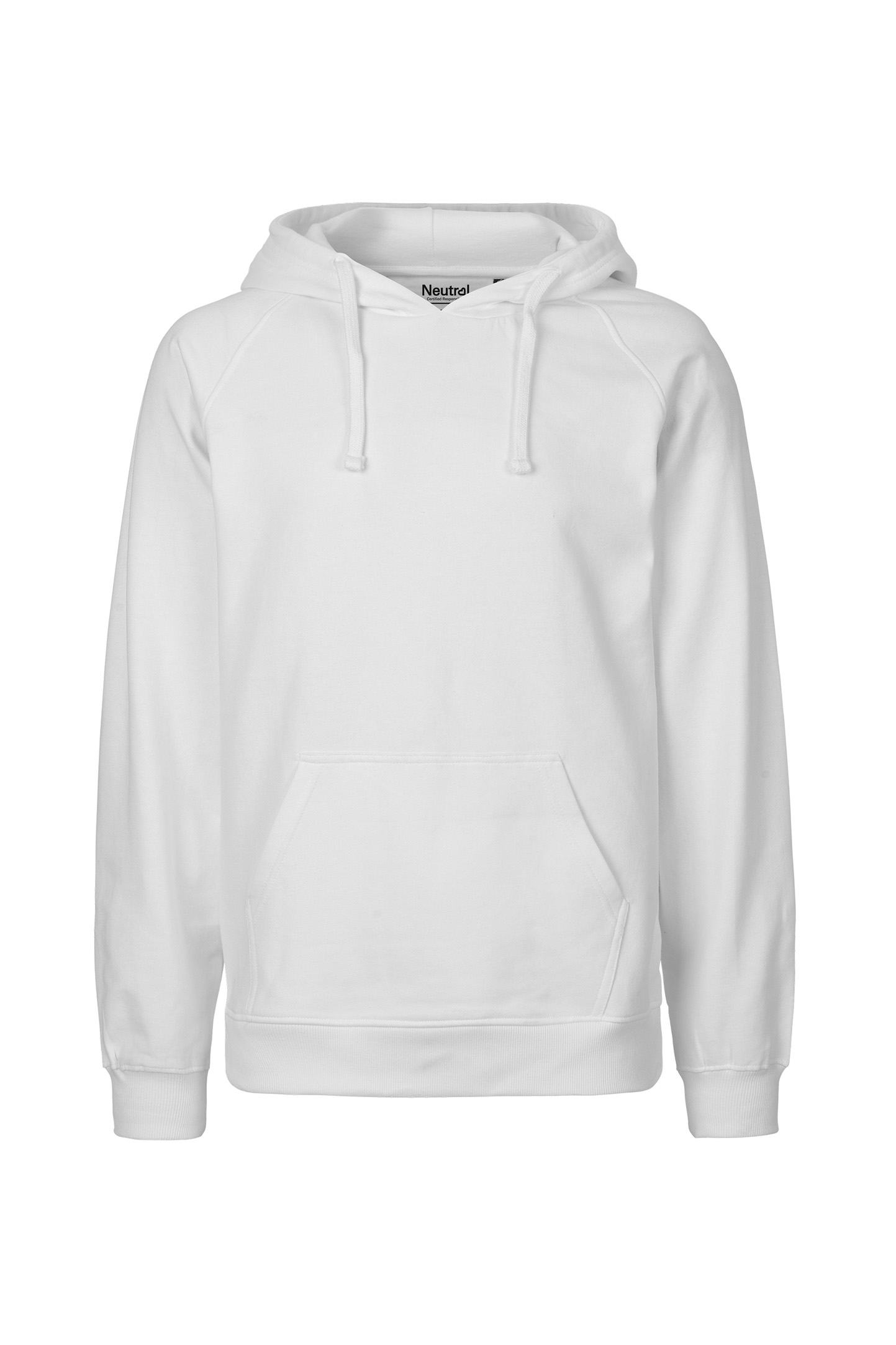 Herren-Hoodie - 01 - Weiß OUT3