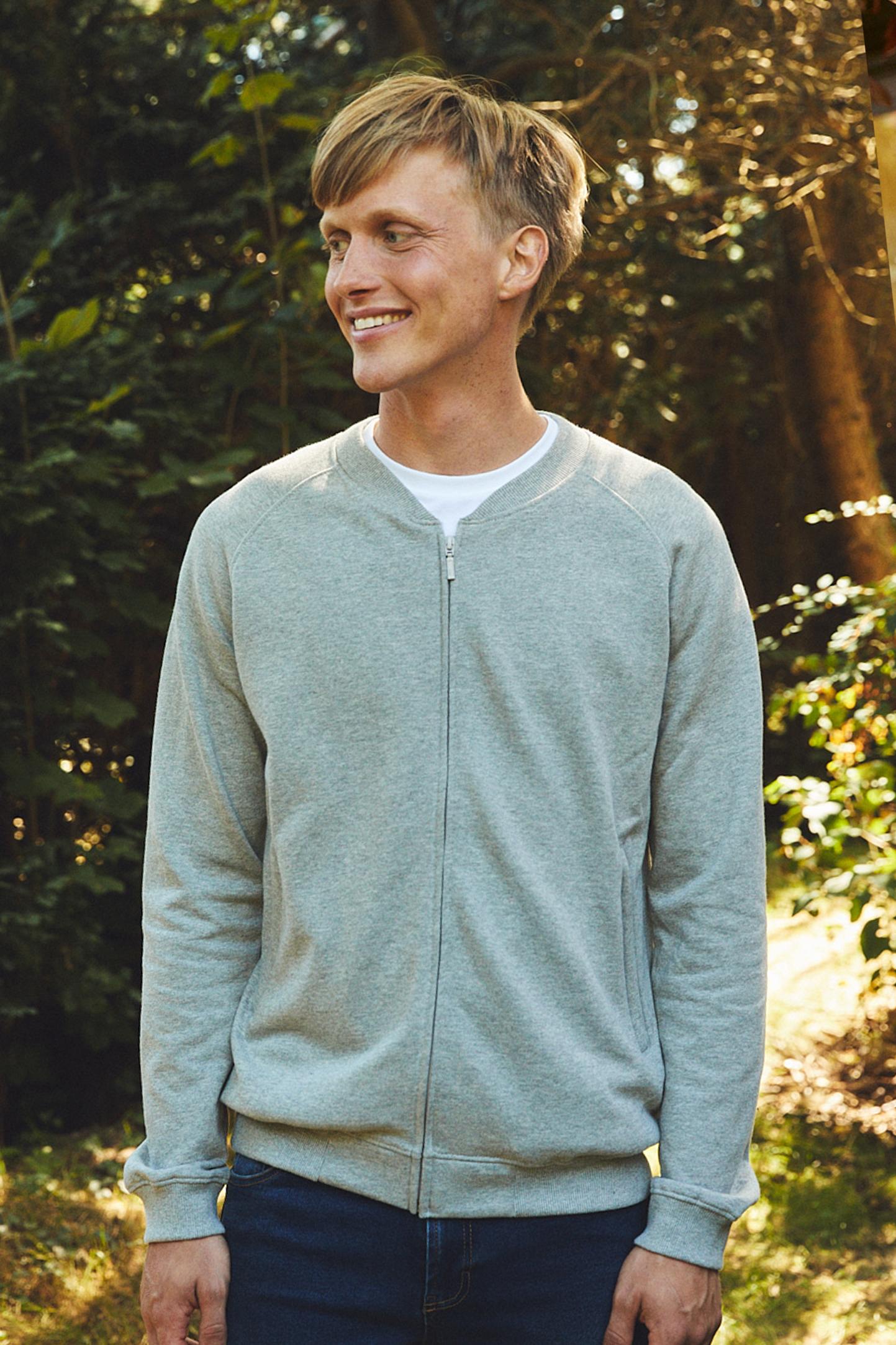 Unisex-Jacke mit Reißverschluss