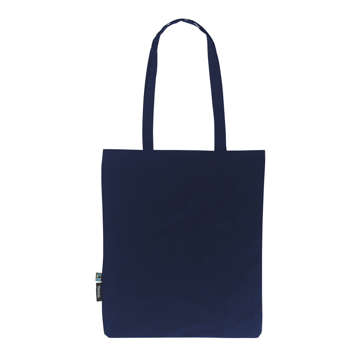 Einkaufstasche mit langen Henkeln - 04 - Navy OUT3