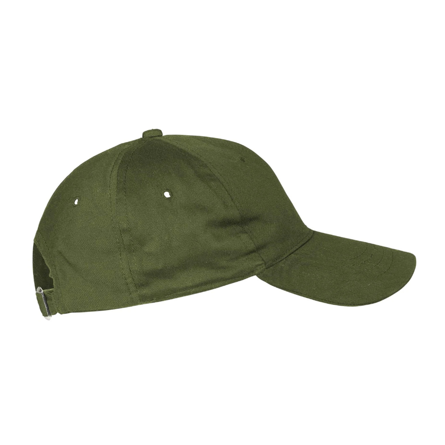Twill Cap Bio 5 Panels 100% Baumwolle 210 g/m² Weiß Einheitsgröße - Militär
