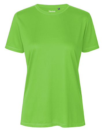 Damen-Performance-T-Shirt - LIME - Kalk