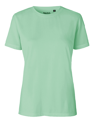 Damen-Performance-T-Shirt - Staubige Minze