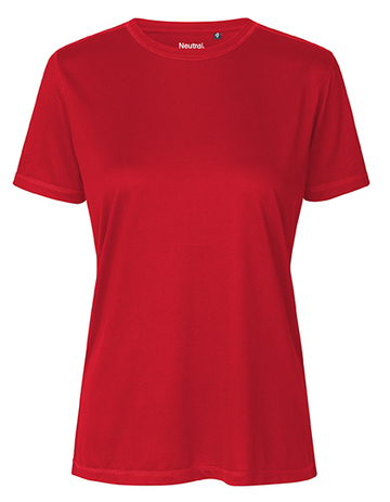 Damen-Performance-T-Shirt - RED - Rot
