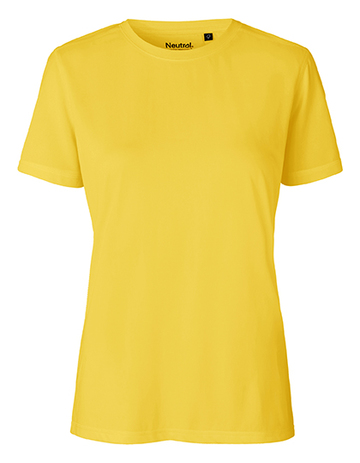 Damen-Performance-T-Shirt - YELLOW - Gelb