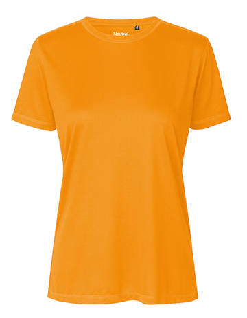 Damen-Performance-T-Shirt - Okay Orange
