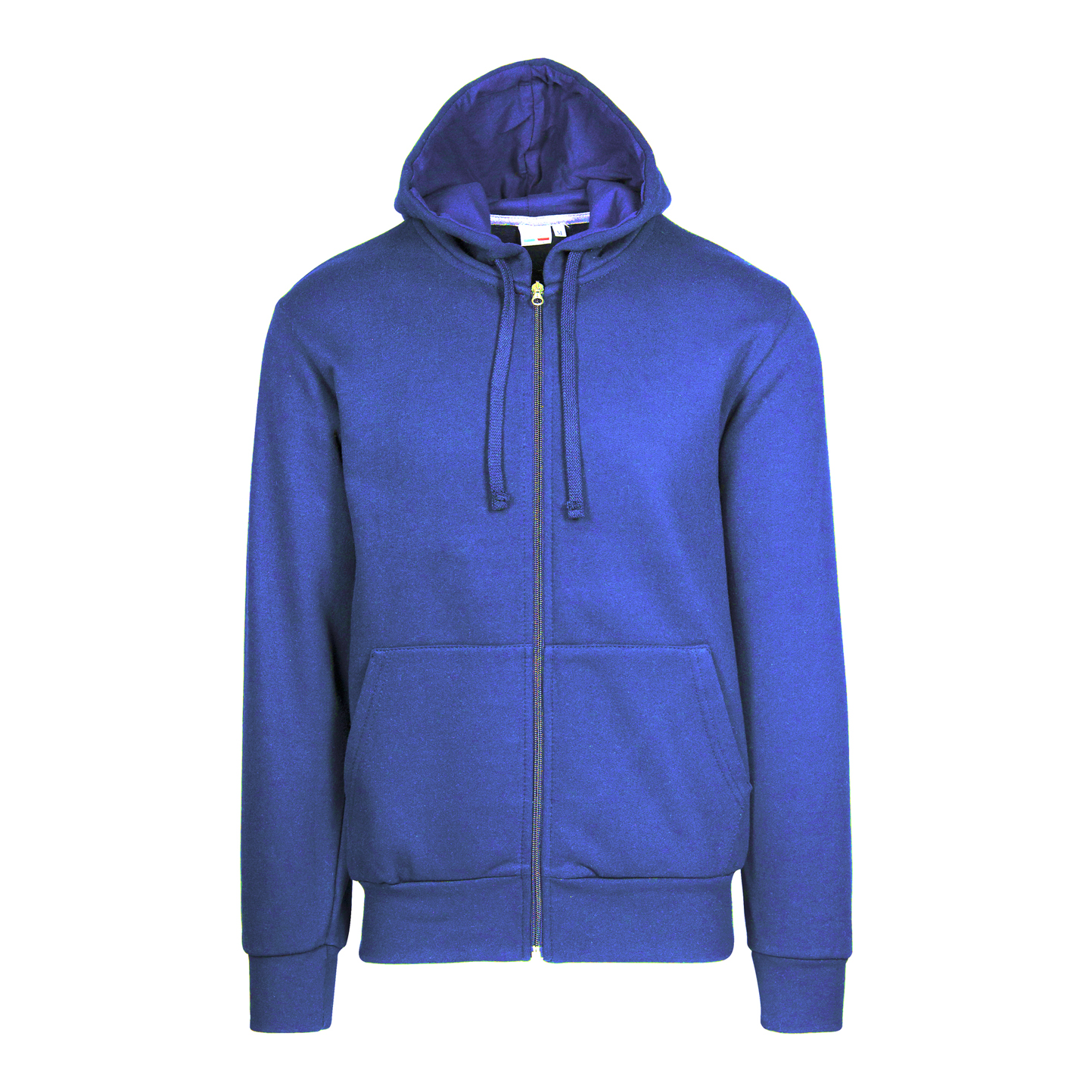 Kinder-Sweatshirt mit Reißverschluss, 70 % Baumwolle, 30 % Polyester, 280 g/m², Schwarz, Größe XXS - Royal Sport XXS 1/2 Jahre