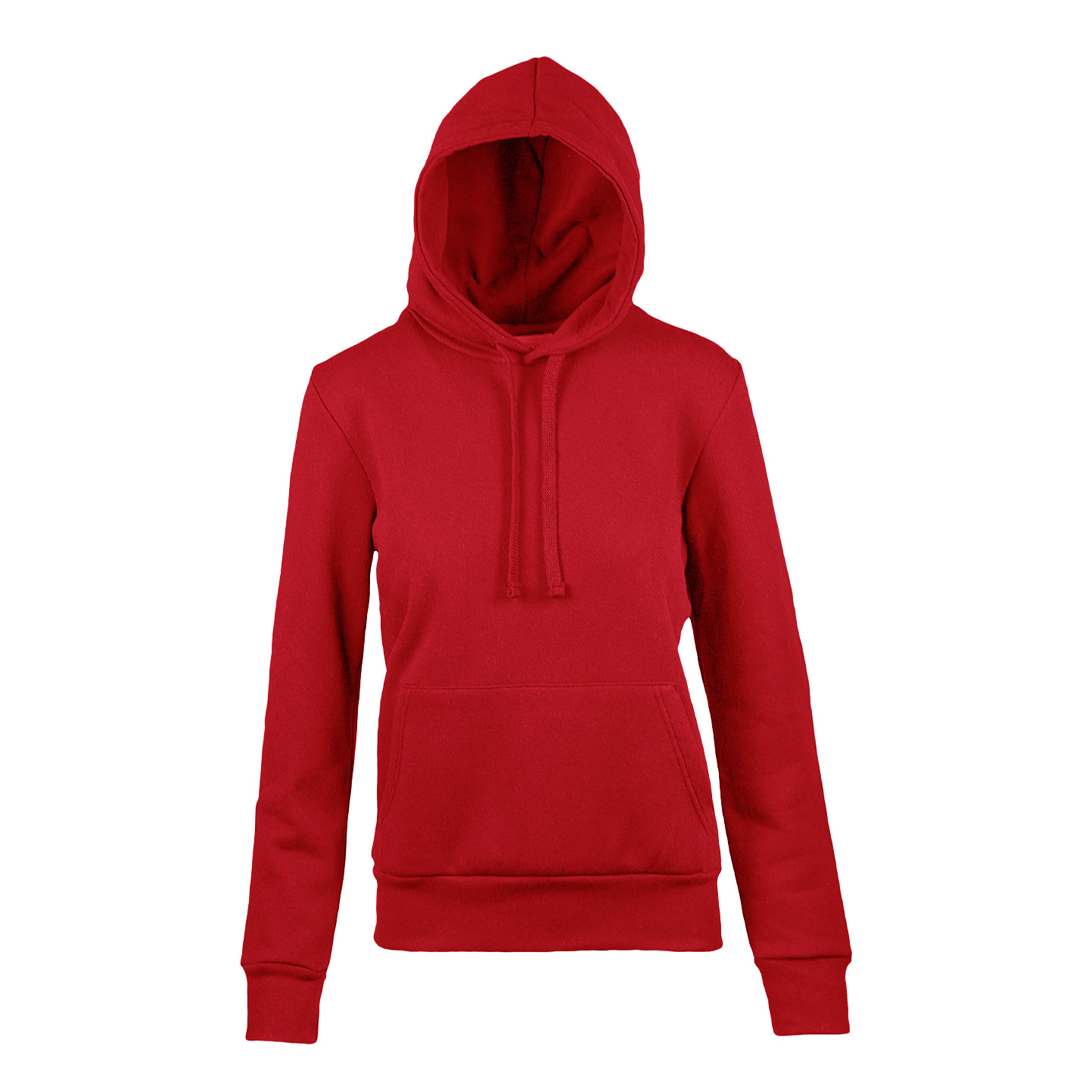 Damen-Kapuzenpullover, 70 % Baumwolle, 30 % Polyester, 280 g/m², Schwarz, Größe S - Red Sport XXS 1/2 Jahre