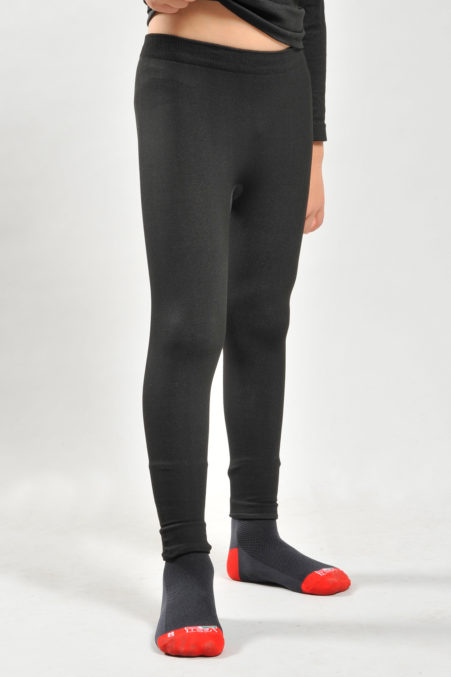 Fuson Thermal Base Child 75/20/5% Pol/Pmd/Ela Dark Shadow/Greggio M 7/8 Jahre