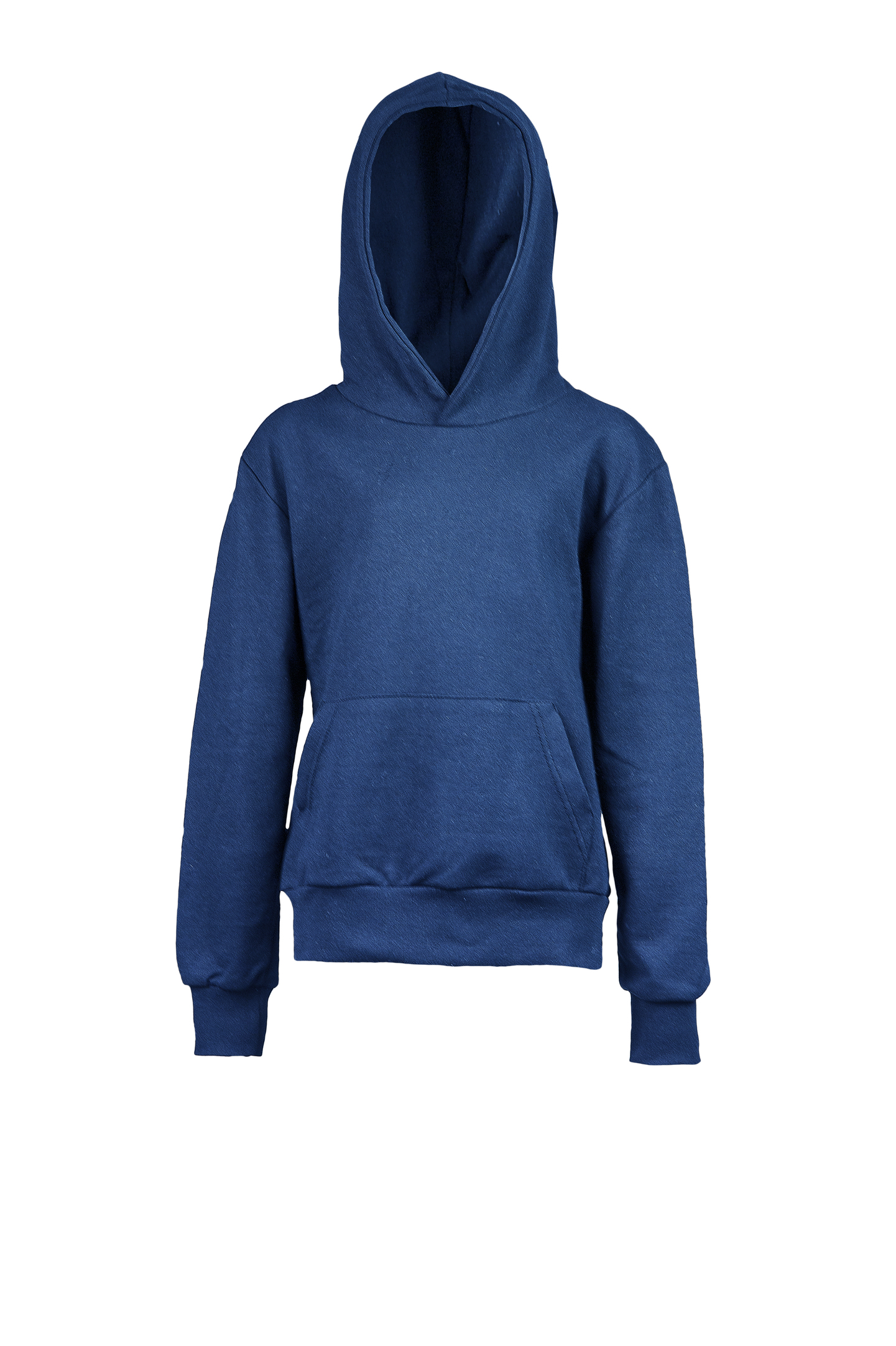 Sweatshirt aus French Terry für Kinder, 70 % Baumwolle, 30 % Polyester, 240 g, Schwarz, XXS - Royal Sport XXS 1/2 Jahre