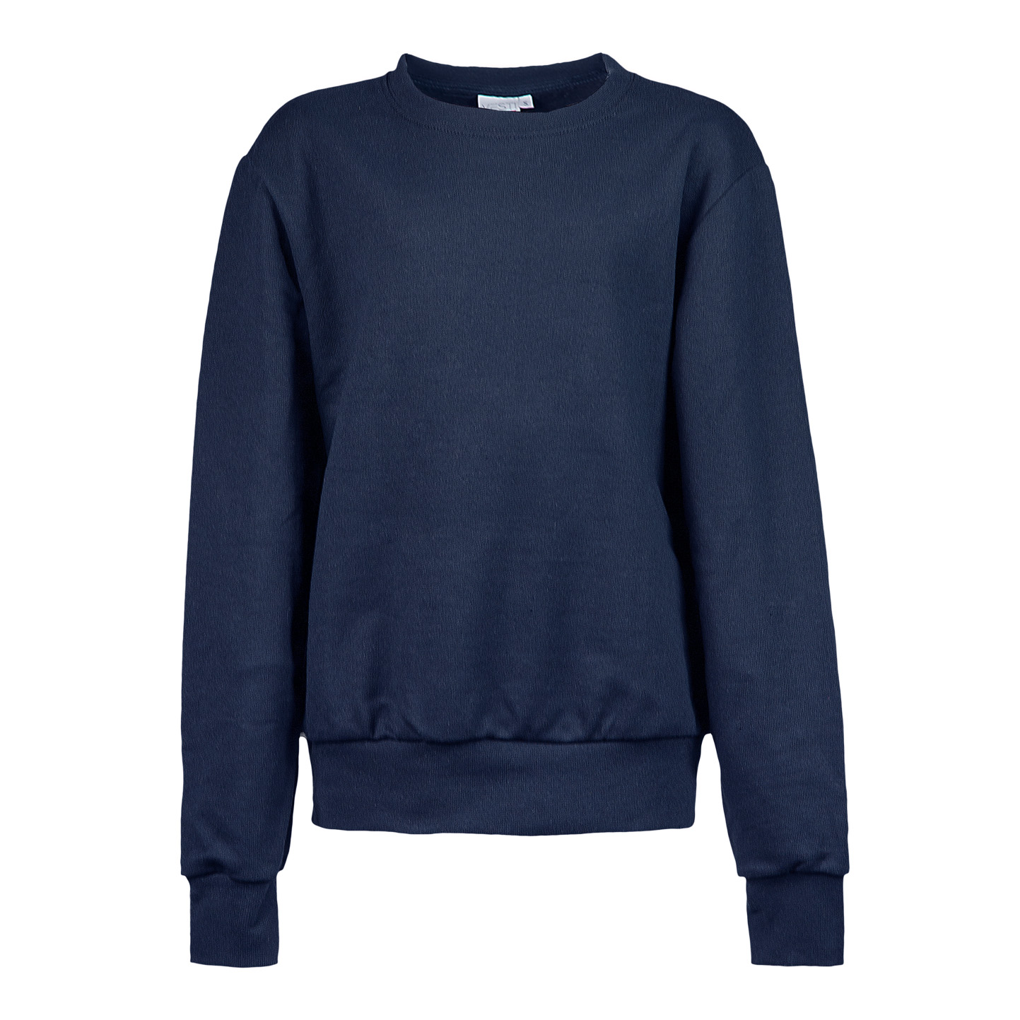 Kinder-Sweatshirt, 70 % Baumwolle, 30 % Polyester, 280 g/m², Schwarz, Größe XXS (1–2 Jahre) - 18 - Blau
