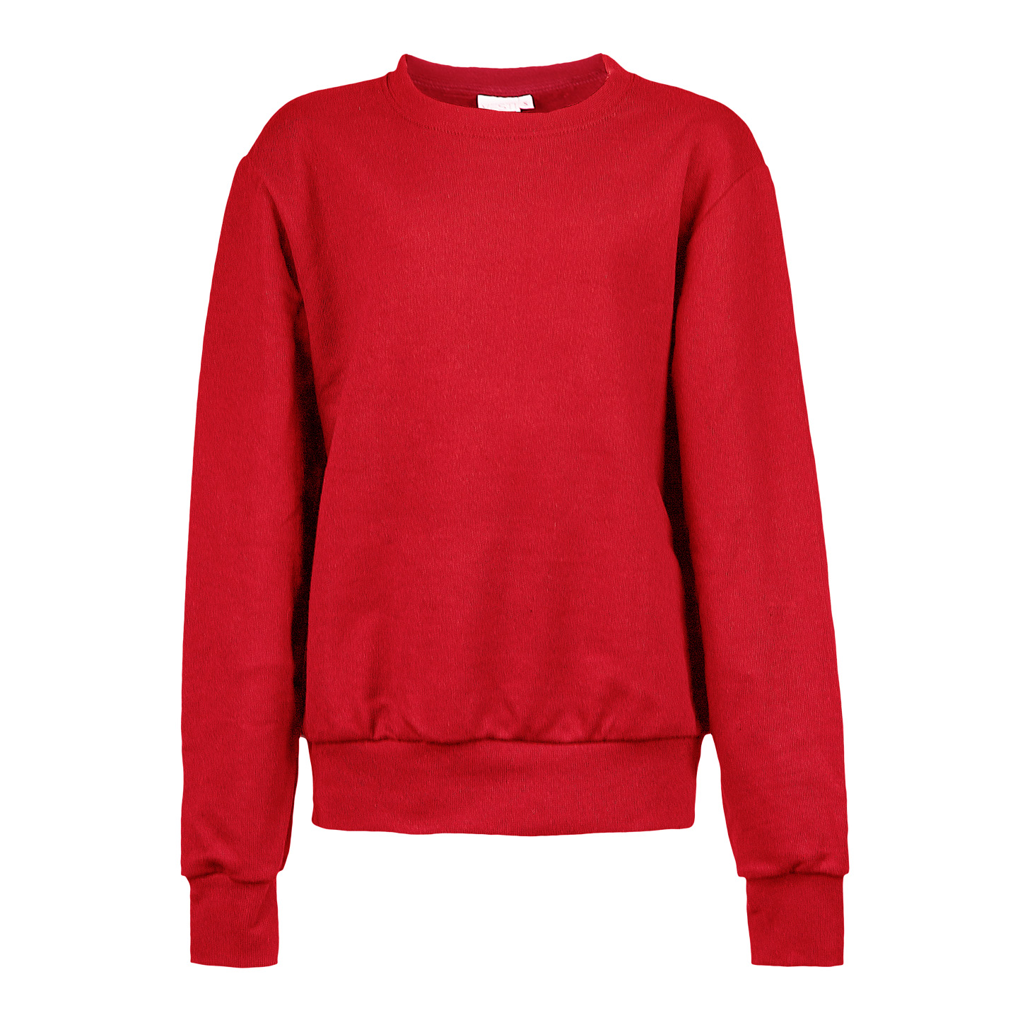 Kinder-Sweatshirt, 70 % Baumwolle, 30 % Polyester, 280 g/m², Schwarz, Größe XXS (1–2 Jahre) - 28 - Red Sport XXS 1/2 Jahre