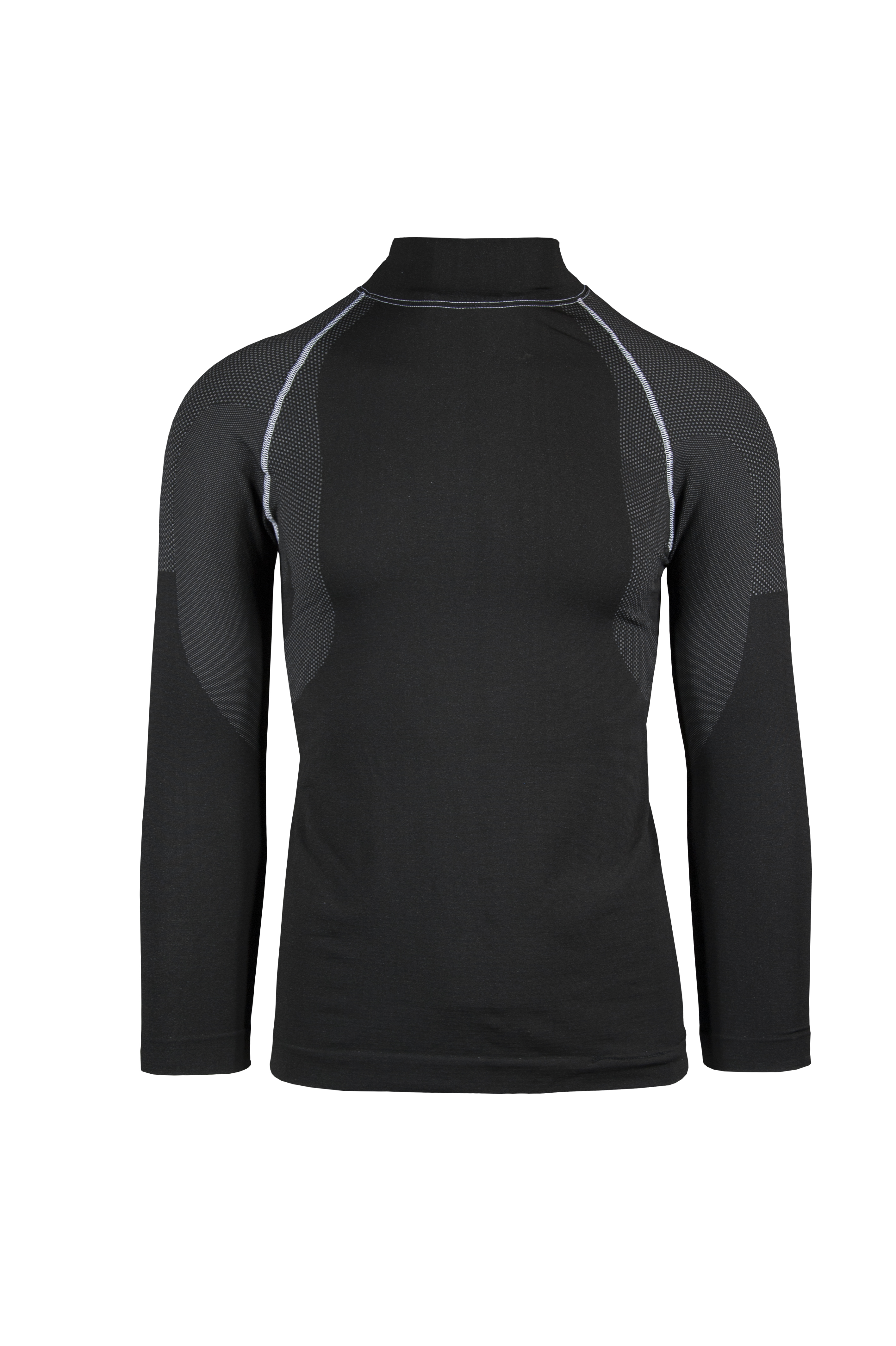Thermobasis-Jersey G/CM/L 85/10/5% Pol/Ela/Pam Weiß XS/S - 11GR - Dark Shadow/Greggio M 7/8 Jahre