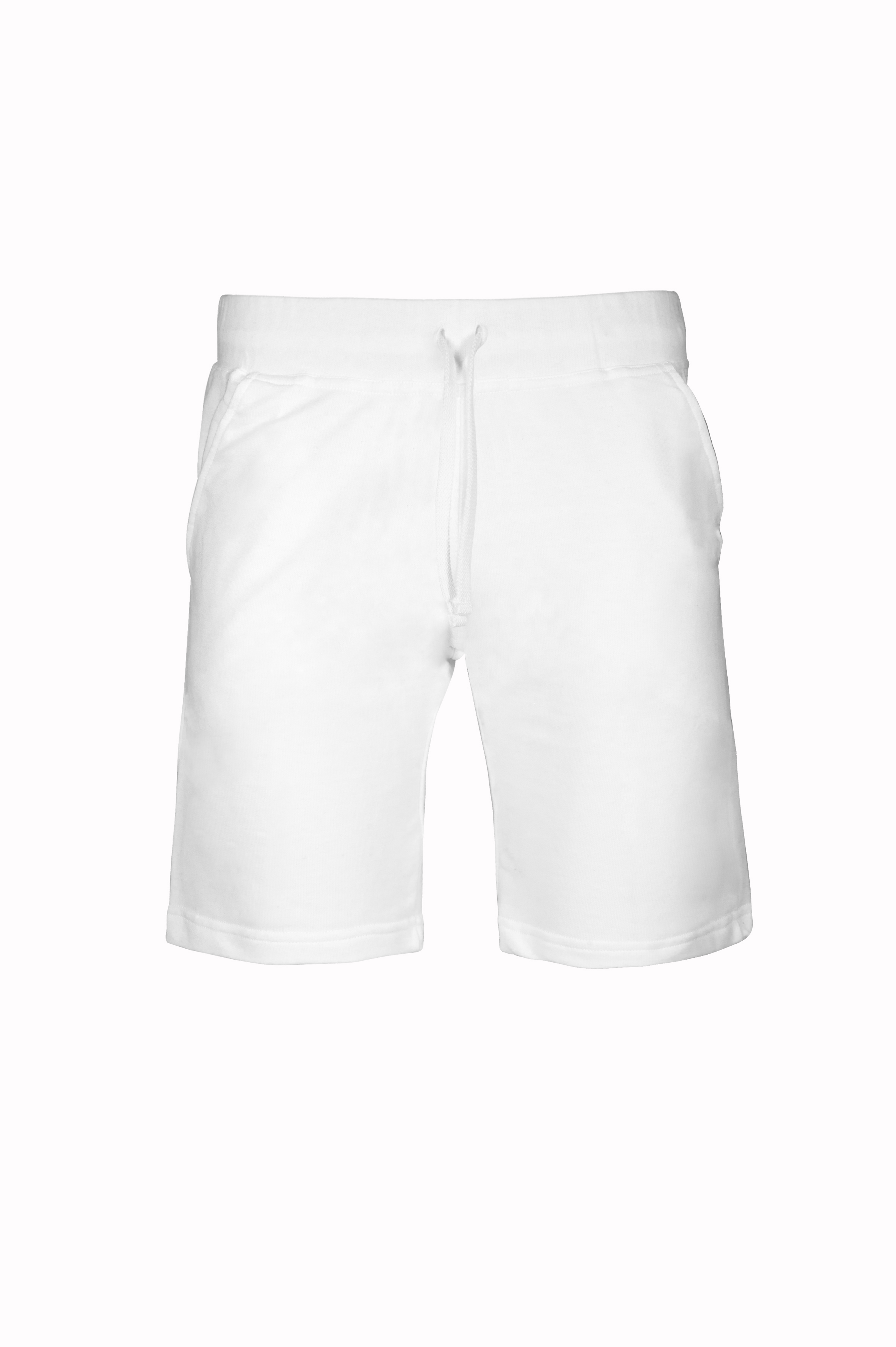 Bermuda-Sweatshirt, 70 % Frottee, 30 % Baumwolle/Polsterung, 240 g/m², Schwarz, Größe XS - Weiß XS