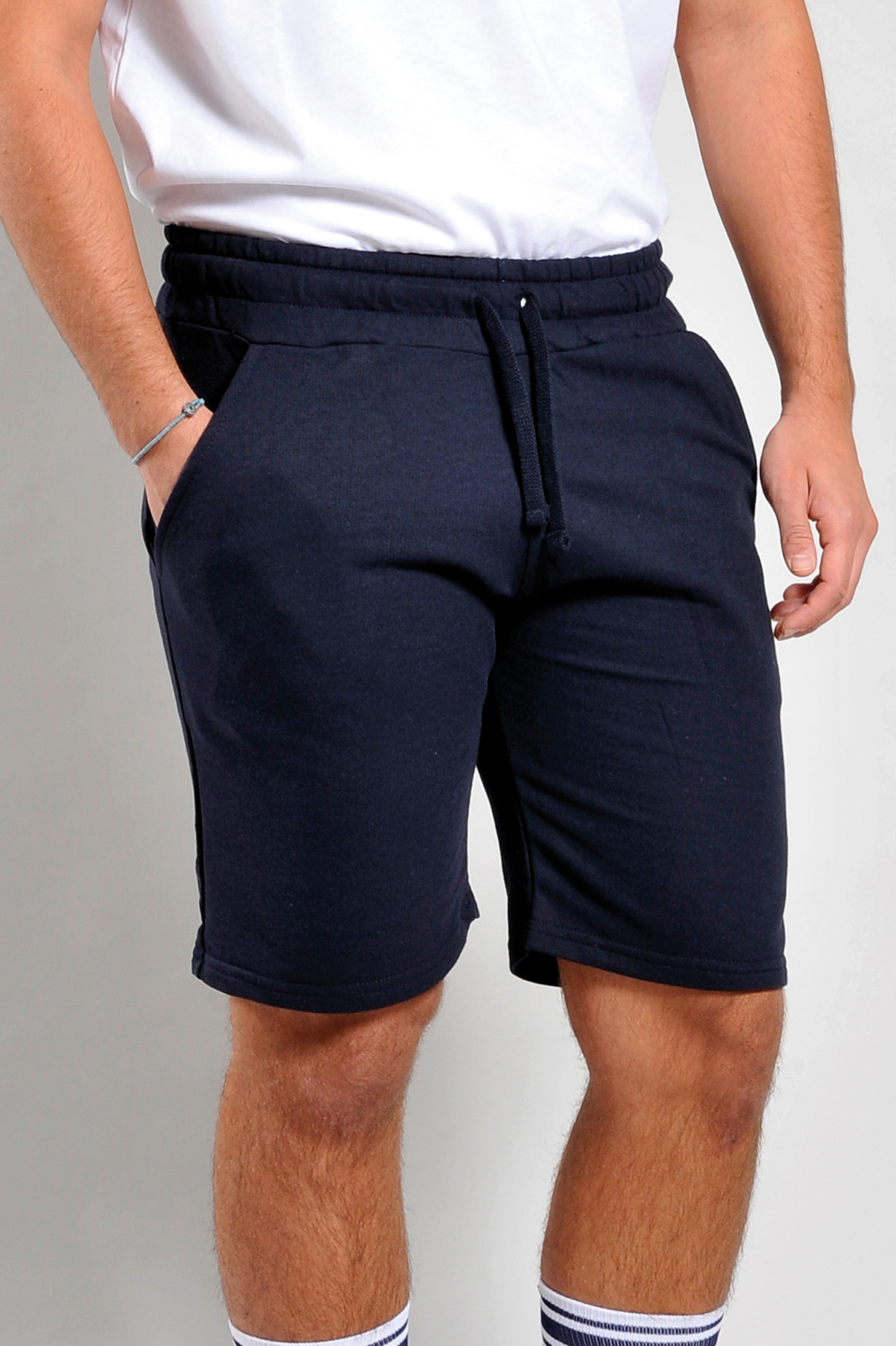 Bermuda-Sweatshirt, 70 % Frottee, 30 % Baumwolle/Polsterung, 240 g/m², Schwarz, Größe XS