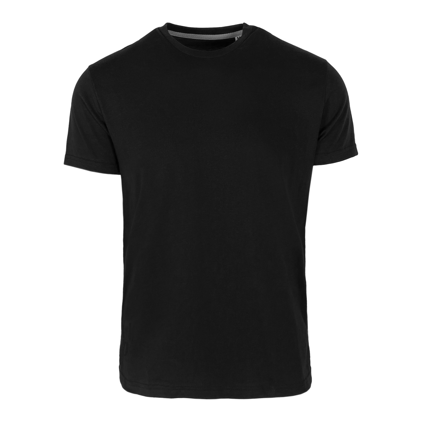 Modischer Pullover, 100 % Baumwolle, 145 g/m², Perlgrau, Größe XS - 12 - Schwarz