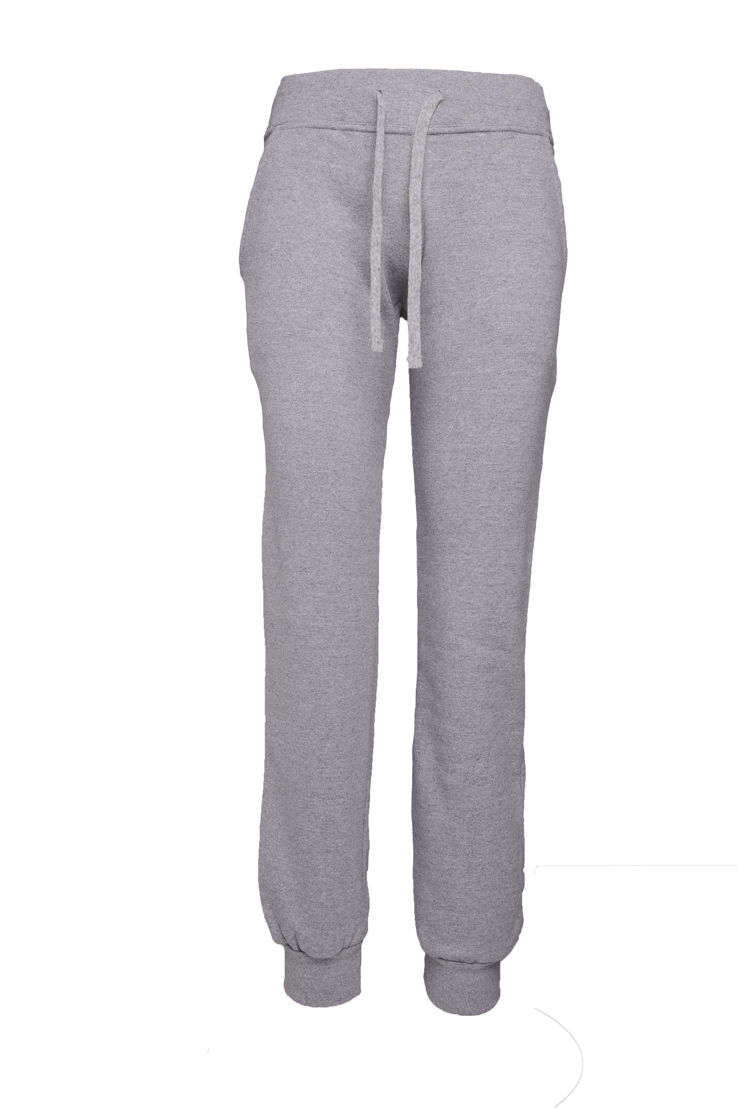 Damen-Sweatshirthose, Frottee (70 % Baumwolle, 30 % Polyester), 240 g/m², Schwarz, Größe S - Asche