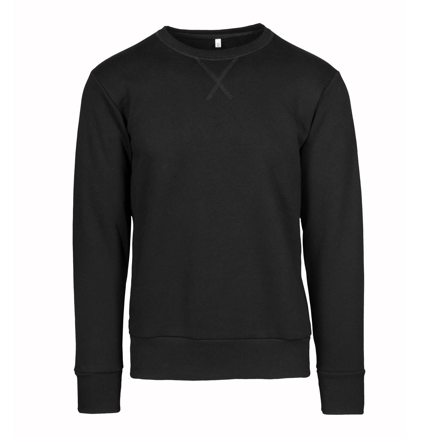 Weiches Sweatshirt aus 100 % Baumwolle (320 g/m²). Schwarz, Größe XS. - 12 - Schwarz