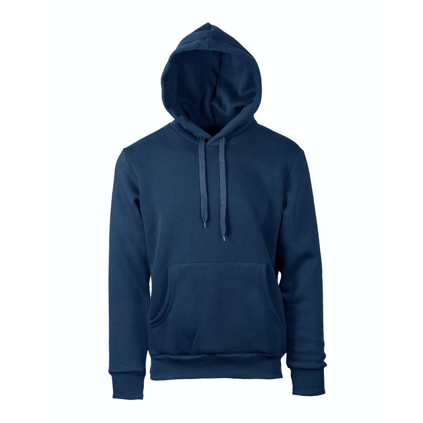 Frottee-Hoodie, 100 % Baumwolle, 320 g/m², Schwarz, Größe XS - Marineblau, Größe XS, 3/4 Jahre
