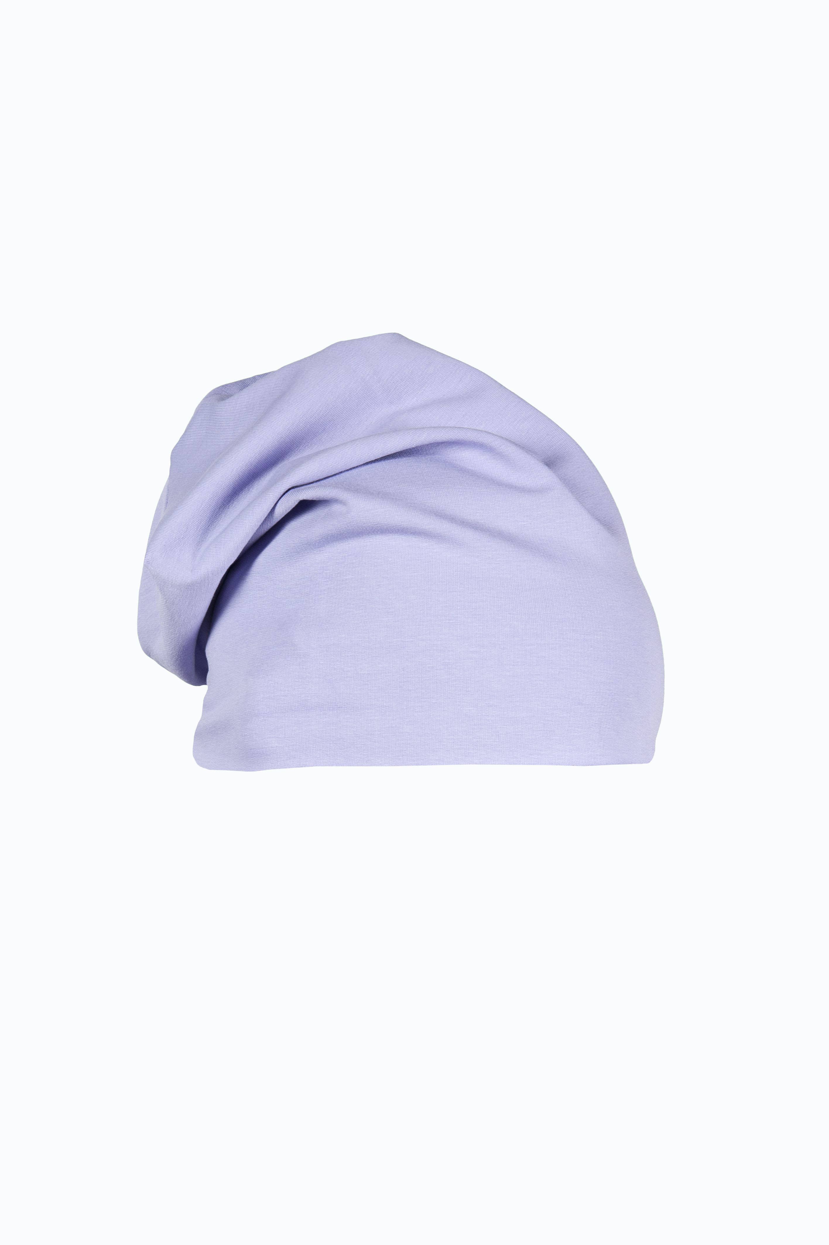 Moda Uni Beanie Cap Tubular 95/5% Cot/Ela 250 gr Grau Melange - 16 - Lila