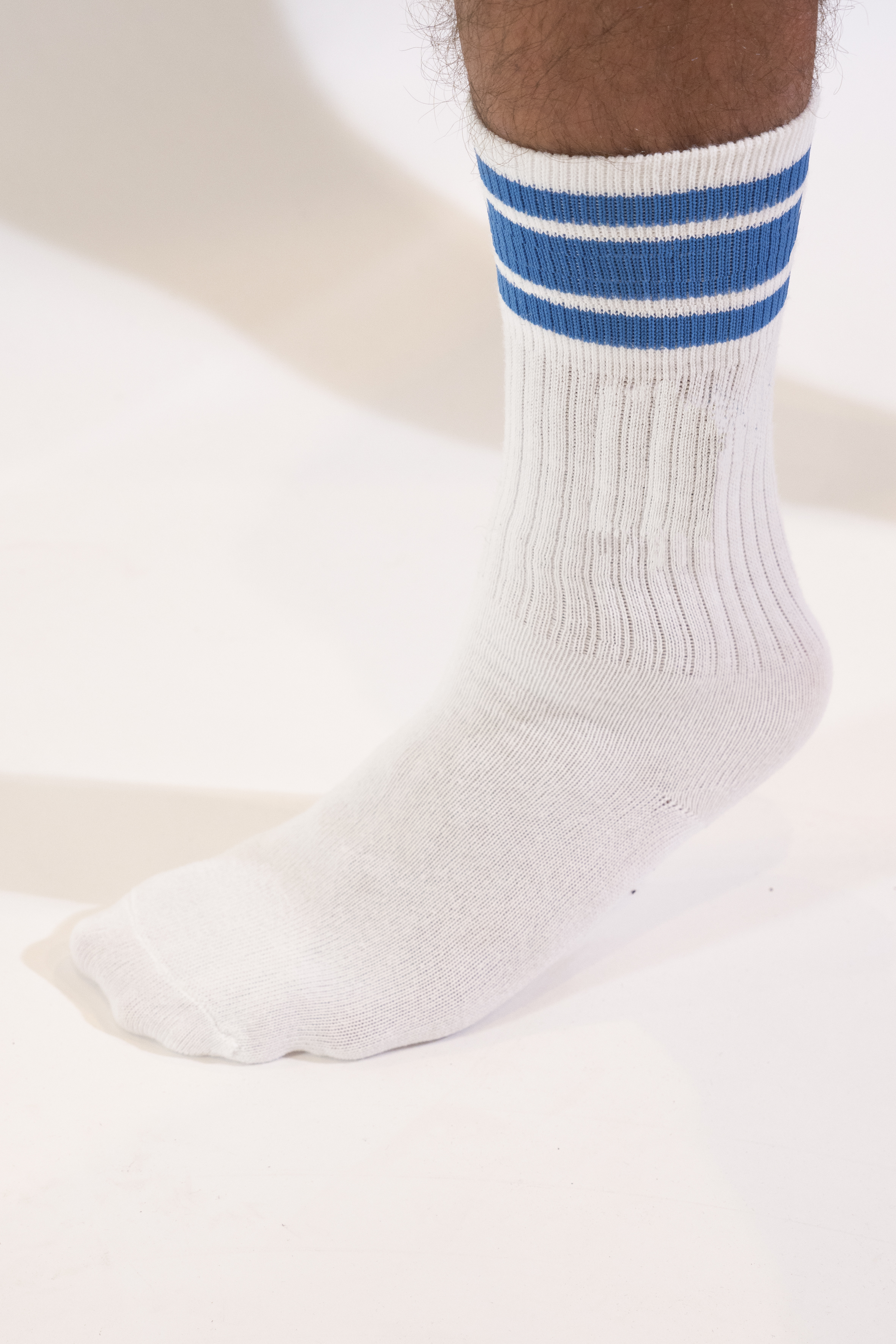 Sportsocken 78/18/4% Cot/Pam/Ela Hellmeliertes Grau Größe 35/38