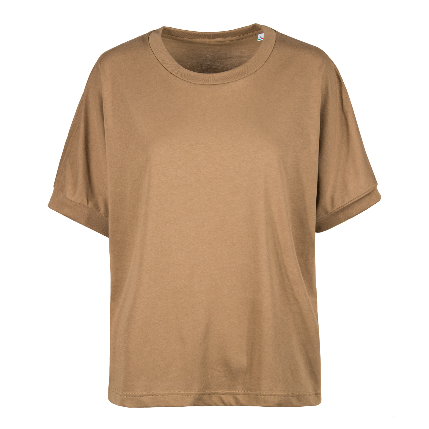 Damen Oversize-T-Shirt - TB - Tabak XXS