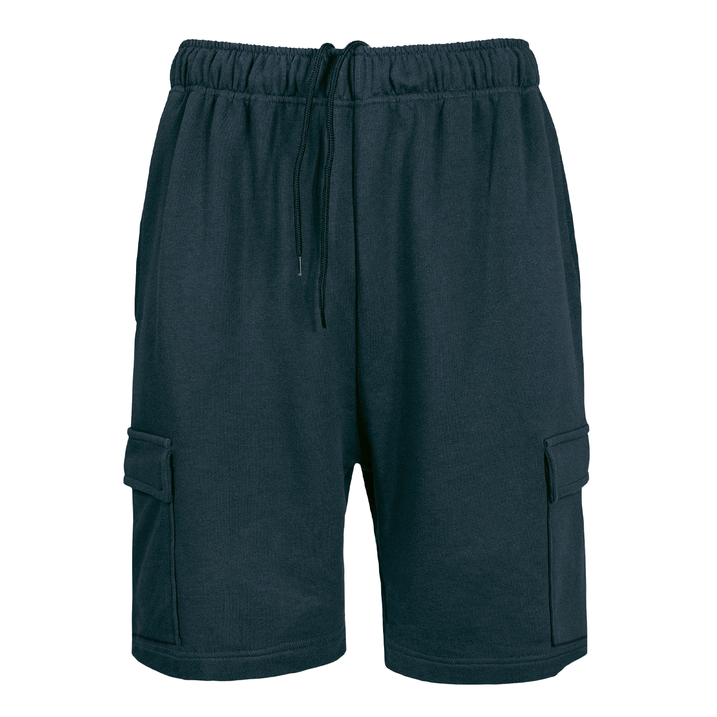 Billy French Terry Cargo-Bermudashorts - NY - Marineblau, Größe XS, 3/4 Jahre