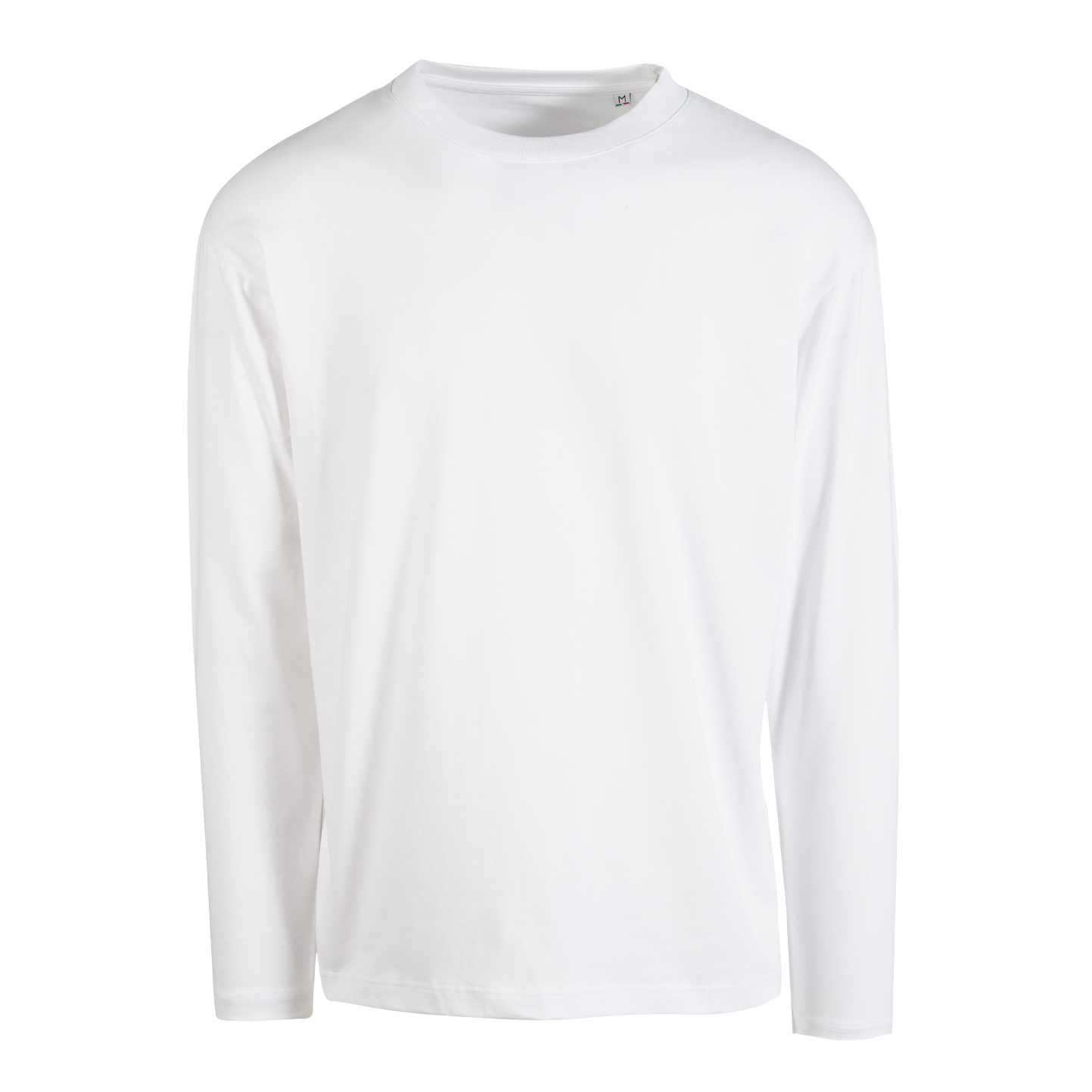 Unisex Oversize Langarmshirt - 99 - Weiß XS