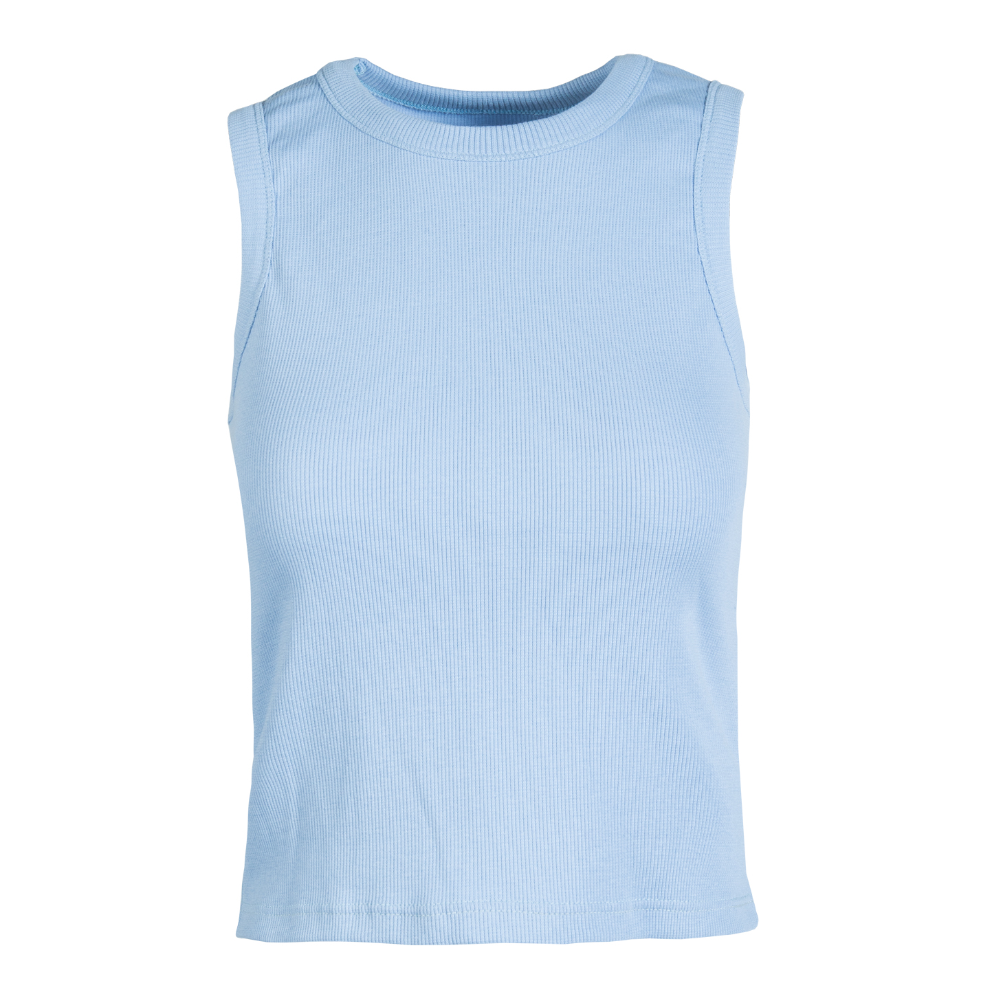 Damen Stretch-Ripp-Tanktop - 31 - Celeste
