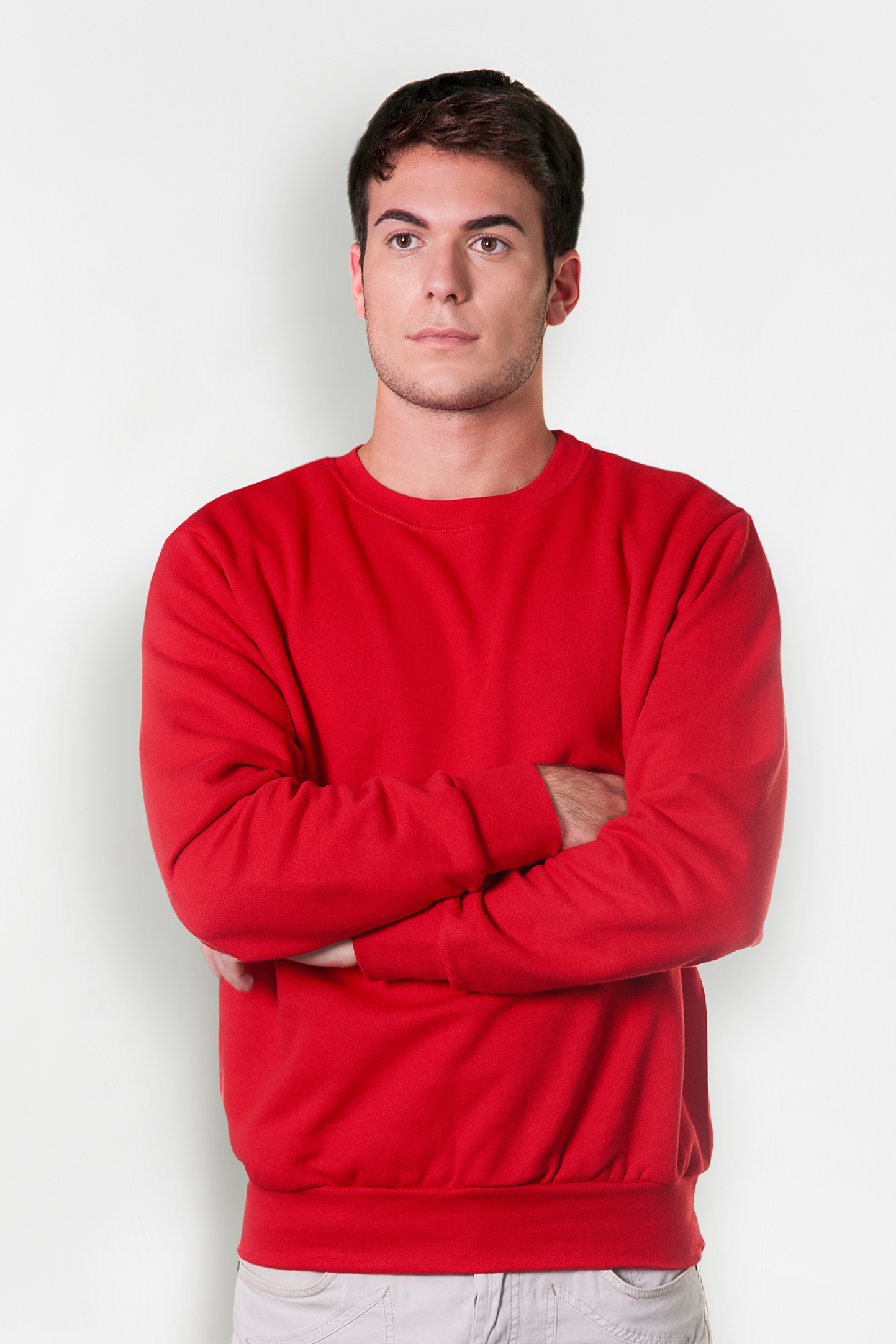 Sweatshirt, Material: 70 % Baumwolle, 30 % Polyester, 280 g/m², Schwarz, Größe S