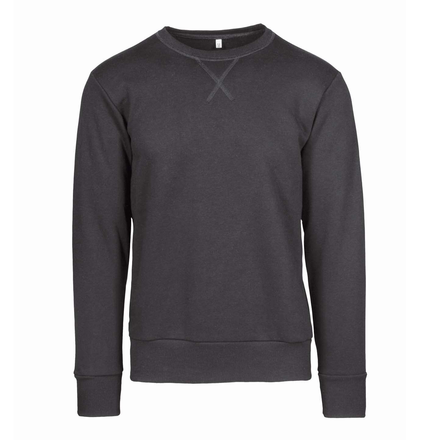Sweatshirt, Material: 75 % Baumwolle, 25 % Polyester, 320 g/m², Schwarz, Größe XS - PS - Dark Lead XS