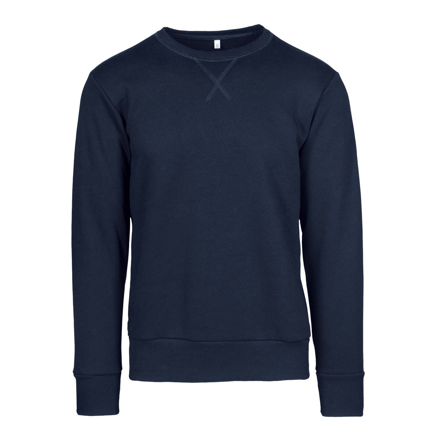 Sweatshirt, Material: 75 % Baumwolle, 25 % Polyester, 320 g/m², Schwarz, Größe XS - NY - Marineblau, Größe XS, 3/4 Jahre