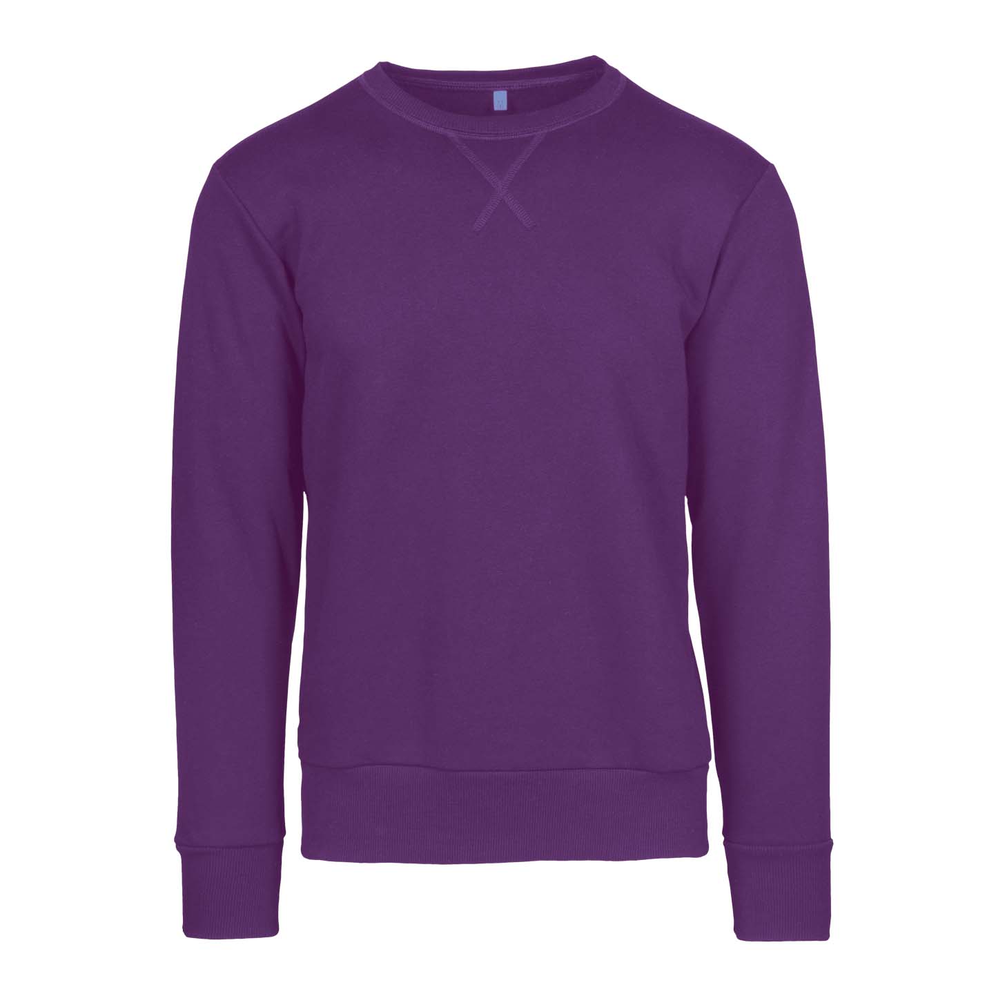 Sweatshirt, Material: 75 % Baumwolle, 25 % Polyester, 320 g/m², Schwarz, Größe XS - VI - Lila XS