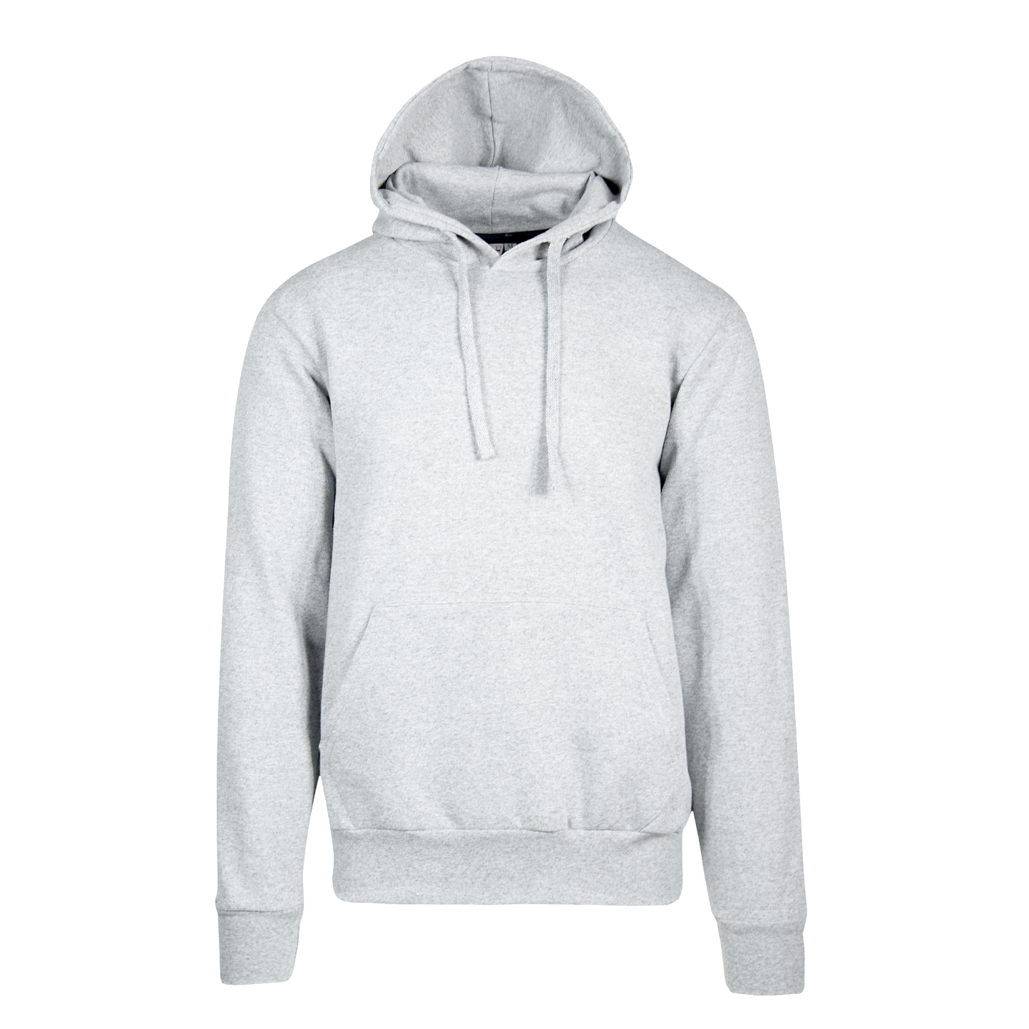 Unisex-Kapuzenpullover, 70 % Baumwolle, 30 % Polyester, 280 g/m², Schwarz, Größe XS - Hellgrau XS