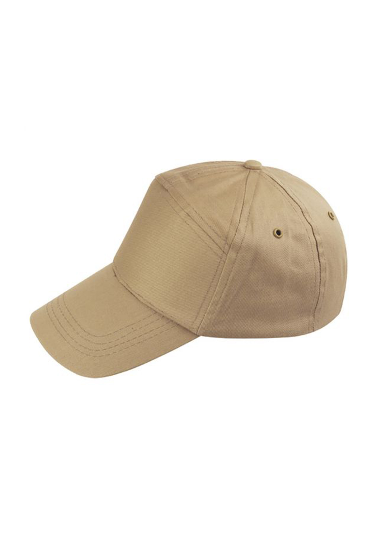 Golfkappe, 7-Panels, 100 % Baumwolle, Bordeaux - KH - Khaki