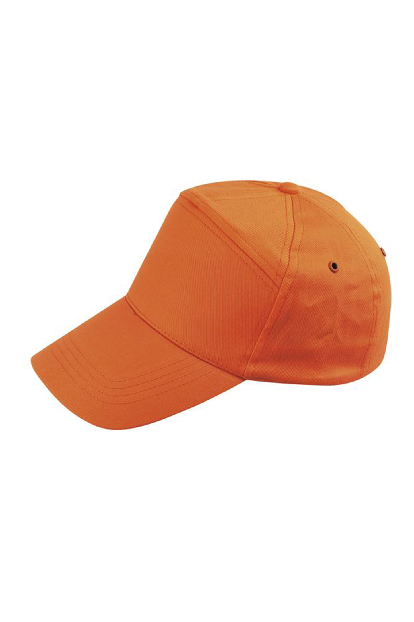 Golfkappe, 7-Panels, 100 % Baumwolle, Bordeaux - OR - Orange