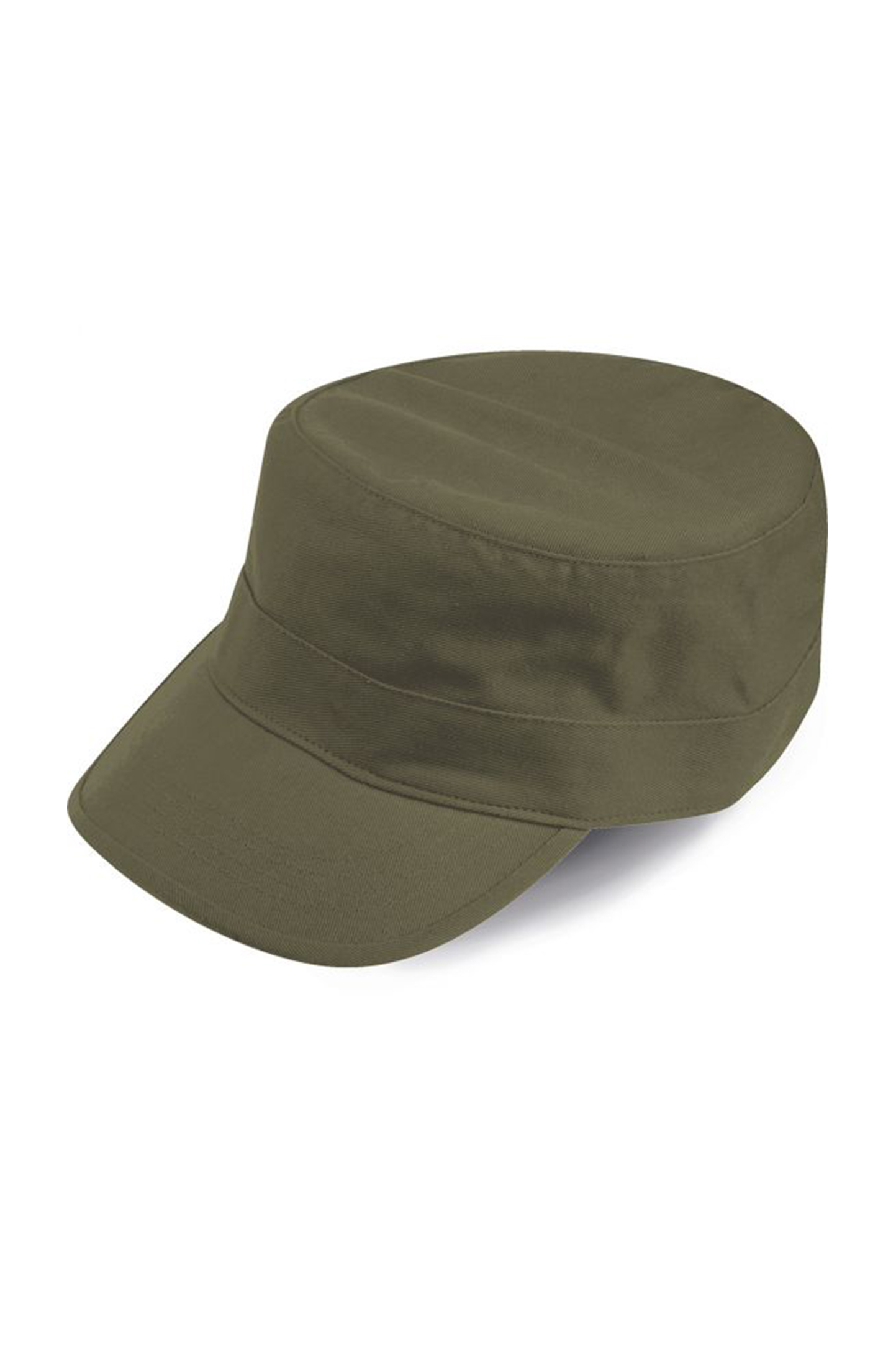 Mission Cap, 3-Panel-Design, 100 % Baumwolle, Beige - OL - Olive